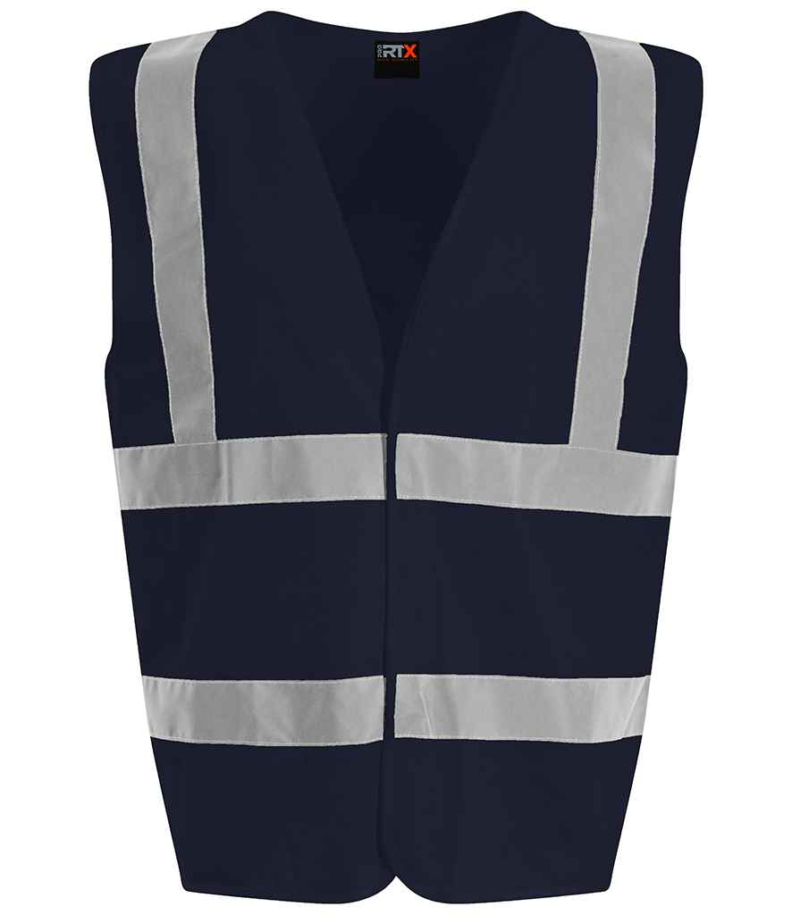 Pro RTX High Visibility Waistcoat - Navy - front