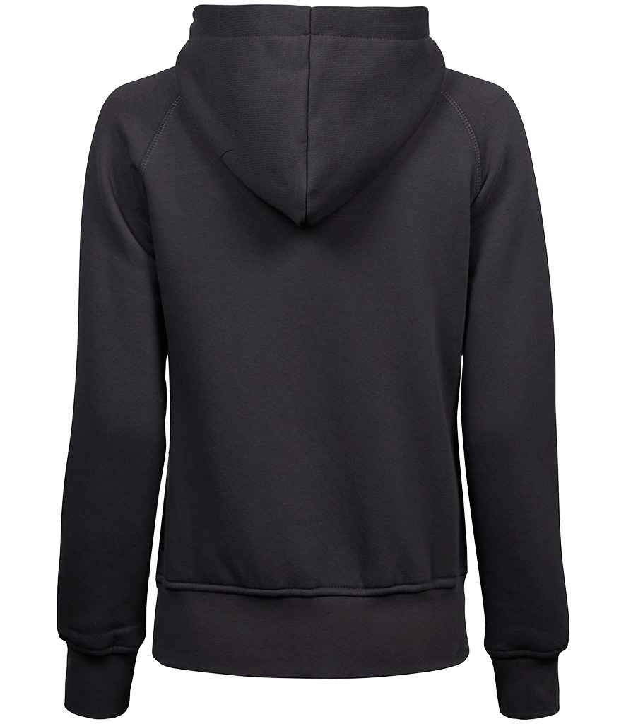 Tee Jays Ladies Fashion Zip Hooded Sweatshirt - BACK