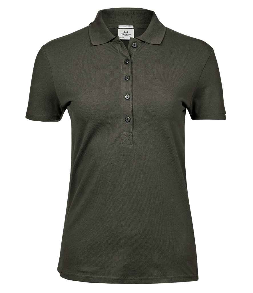 Tee Jays Ladies Luxury Stretch Polo Shirt - FRONT