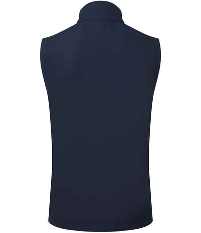 Premier Windchecker® Recycled Printable Soft Shell Gilet - BACK