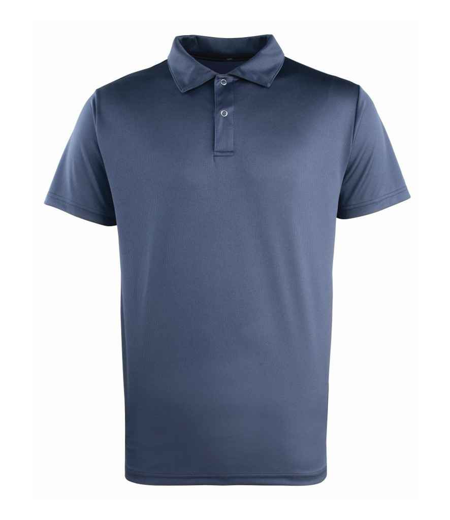 Premier Coolchecker® Stud Piqué Polo Shirt - FRONT