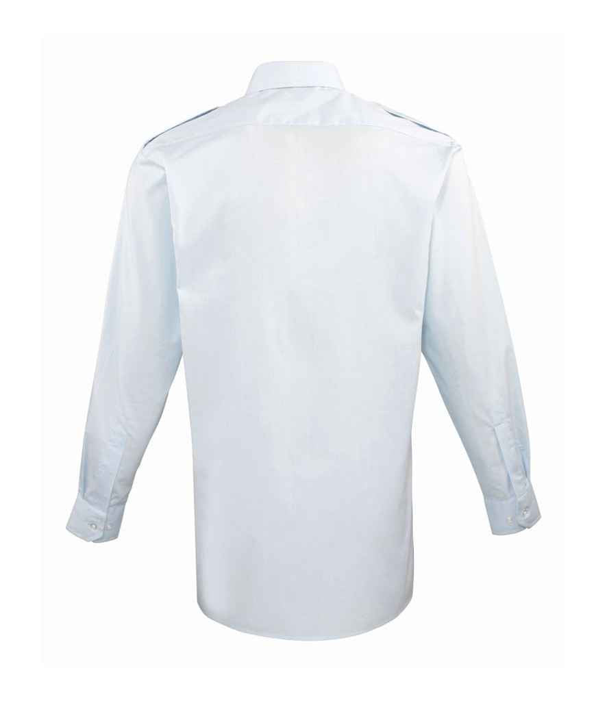 Premier Long Sleeve Pilot Shirt - BACK