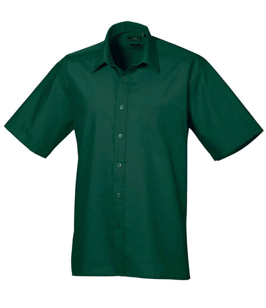 Premier Short Sleeve Poplin Shirt - FRONT