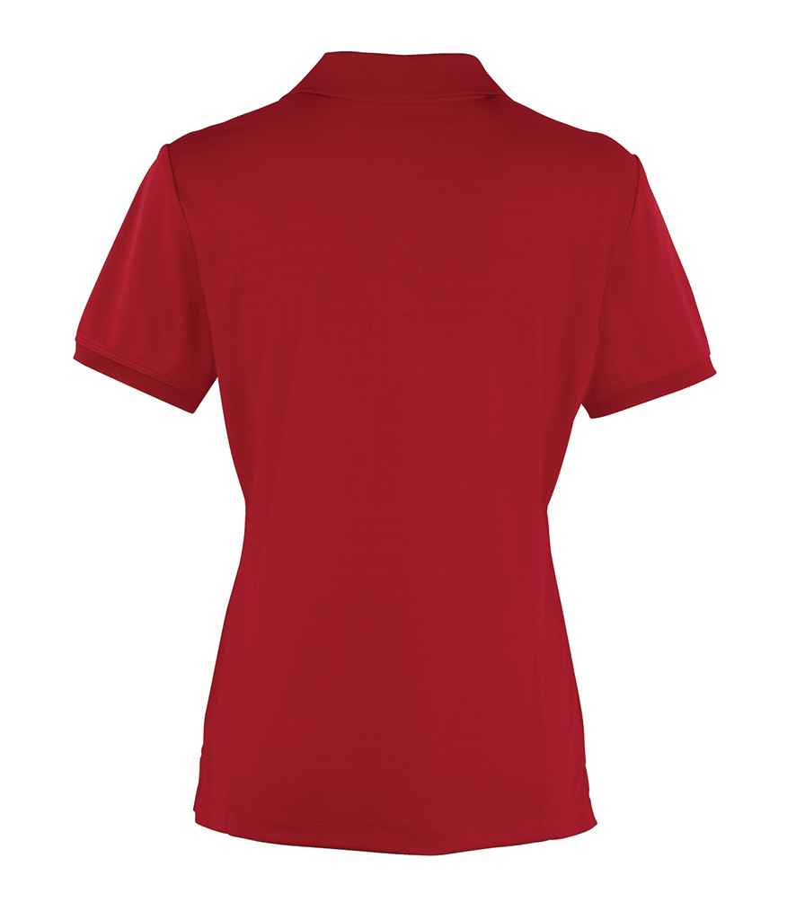 Premier Ladies Coolchecker® Piqué Polo Shirt - BACK