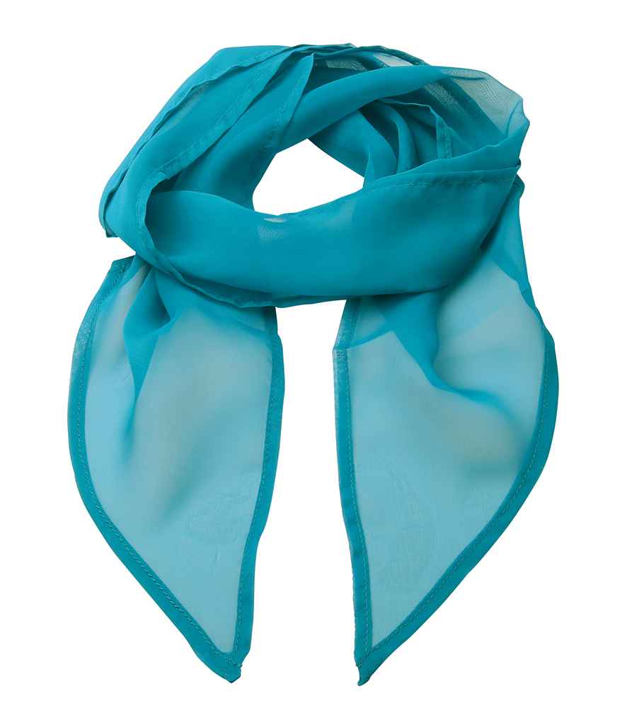 Premier 'Colours' Chiffon Scarf - FRONT