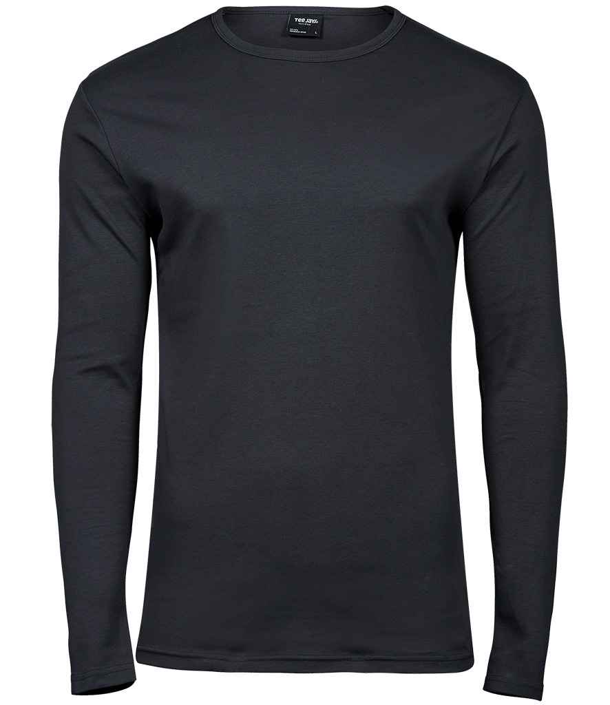 Tee Jays Long Sleeve Interlock T-Shirt - FRONT