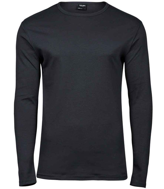 Tee Jays Long Sleeve Interlock T-Shirt - FRONT
