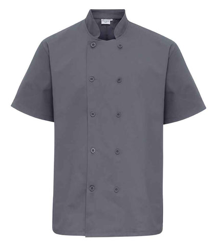 Premier Short Sleeve Chef's Jacket - FRONT