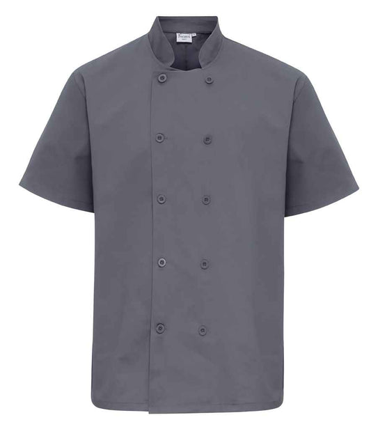 Premier Short Sleeve Chef's Jacket - FRONT