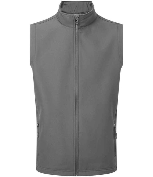 Premier Windchecker® Recycled Printable Soft Shell Gilet - FRONT