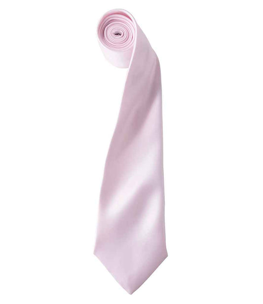 Premier 'Colours' Satin Tie - FRONT