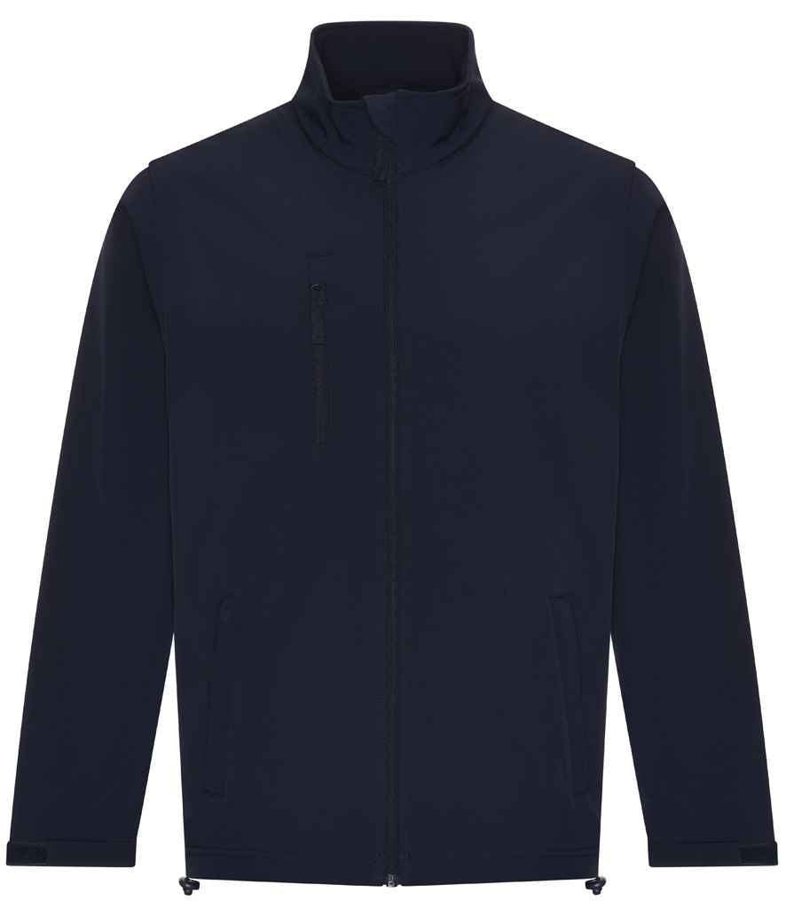 Pro RTX Pro Three Layer Soft Shell Jacket - Navy - front