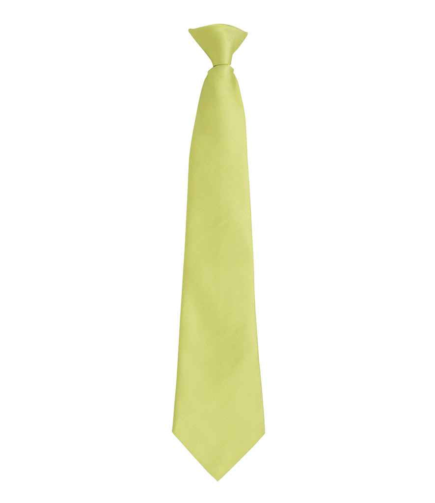 Premier 'Colours' Fashion Clip Tie (PR785) - FRONT