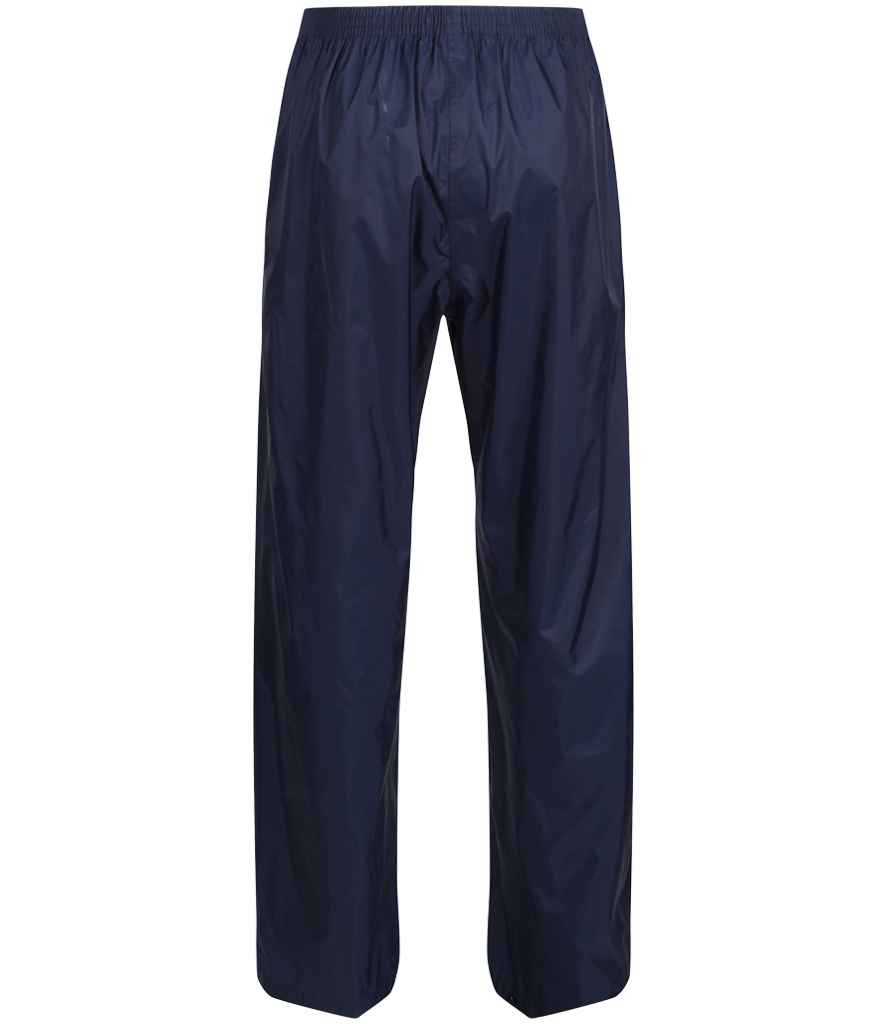Regatta Pro Packaway Waterproof Breathable Overtrousers - BACK