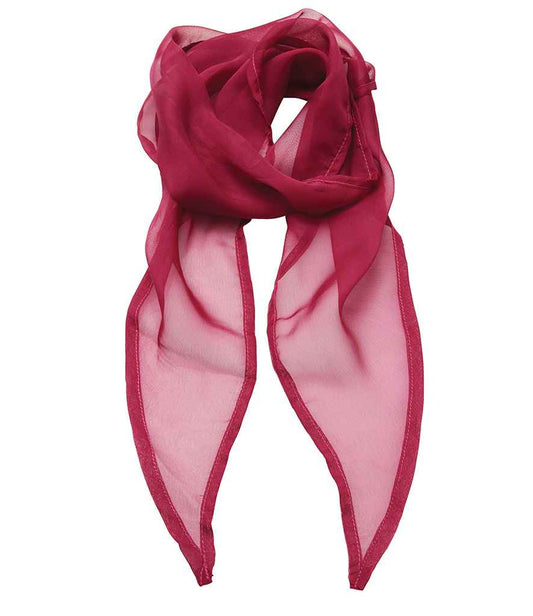Premier 'Colours' Chiffon Scarf - FRONT