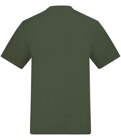 AWDis Unisex 180 T-Shirt - Earthy Green (AT002) - back