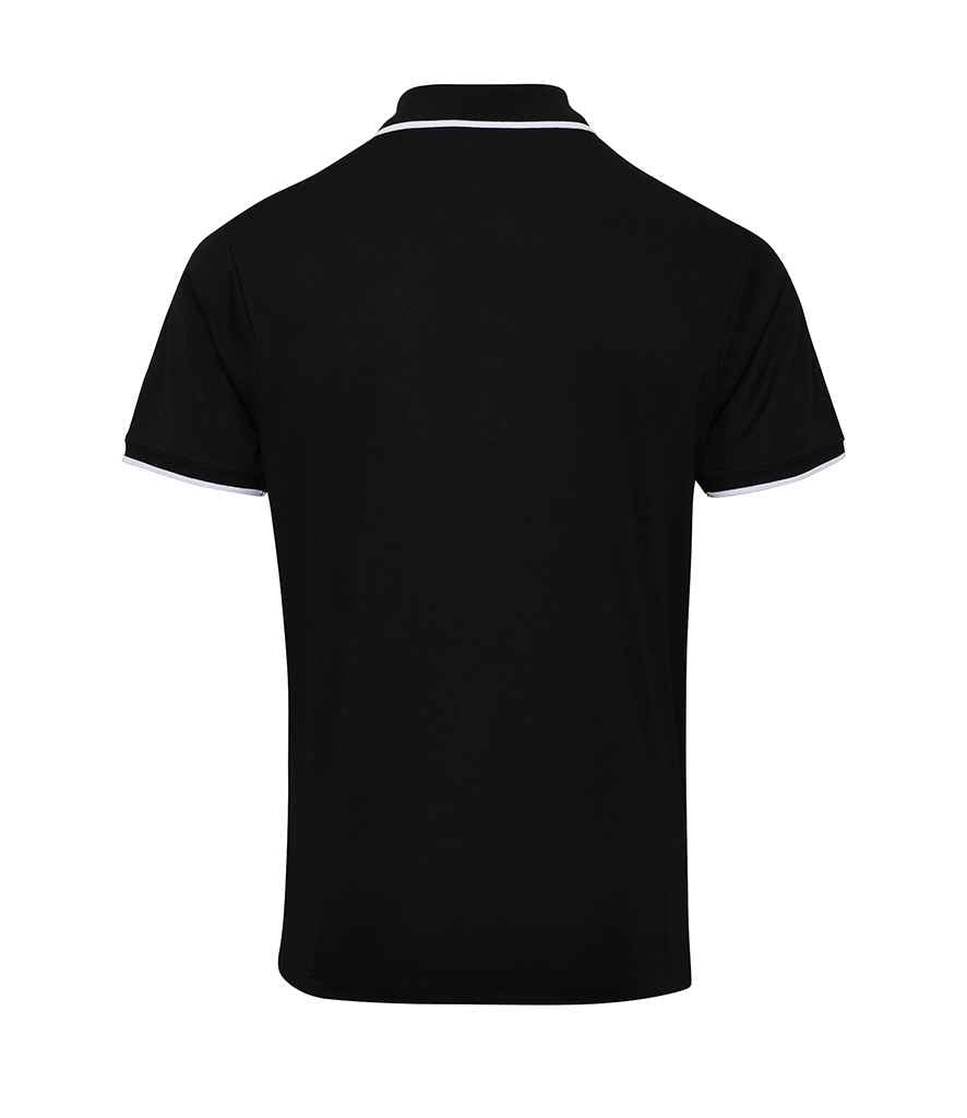 Premier Contrast Coolchecker® Piqué Polo Shirt - BACK
