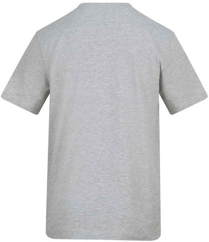 AWDis Unisex 180 T-Shirt - Heather Grey (AT002) - back