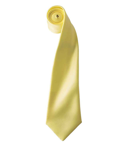Premier 'Colours' Satin Tie - FRONT