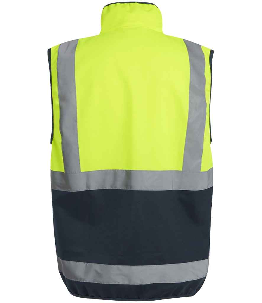 Regatta High Visibility Pro Full Zip Gilet - BACK