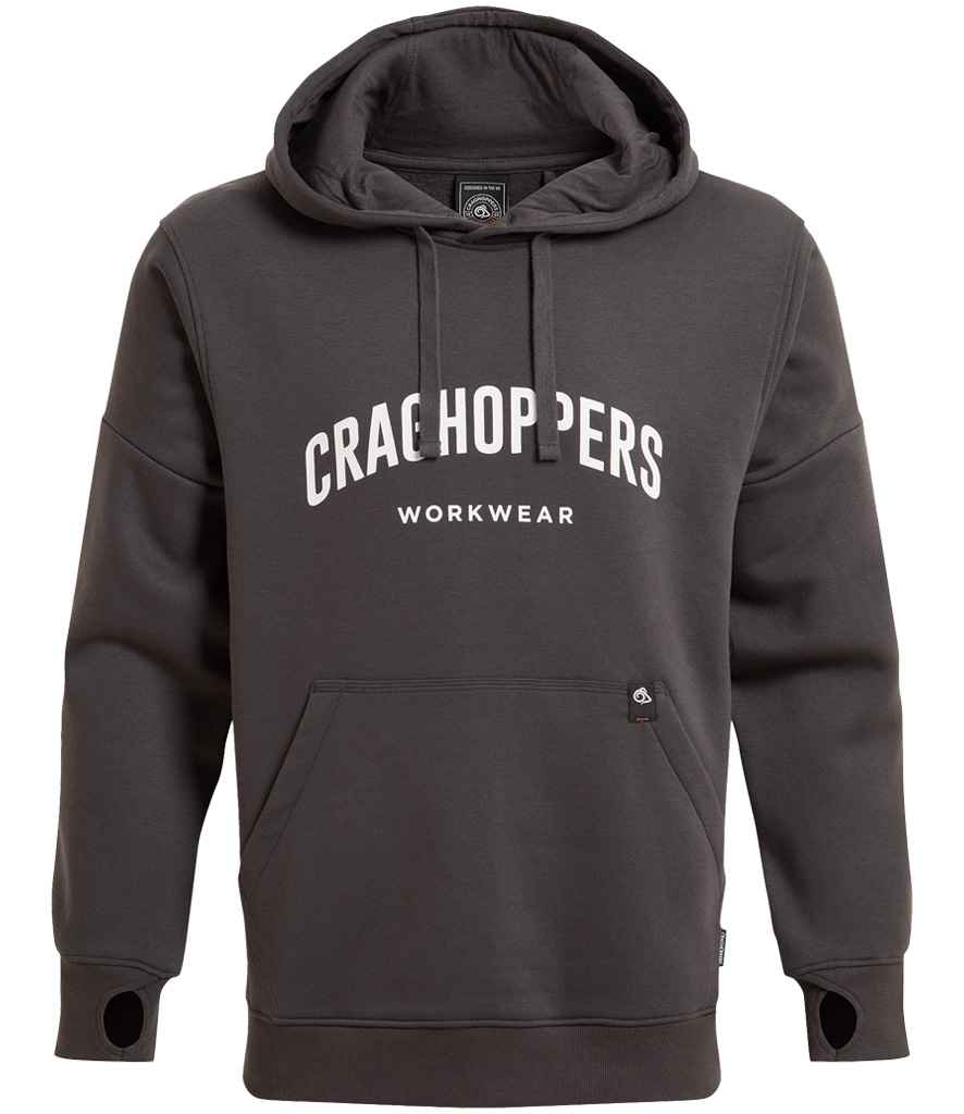 Craghoppers Workwear Oulston Hoodie - Carbon Grey (CR710) - back