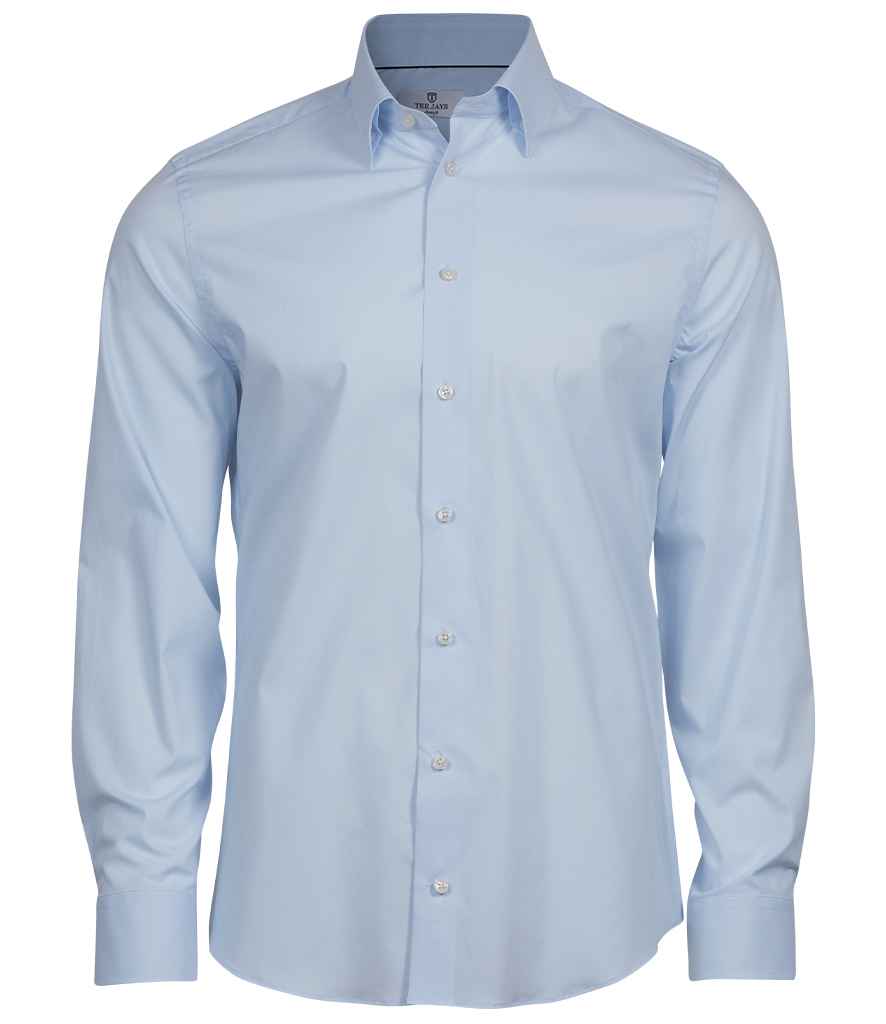 Tee Jays Luxury Stretch Long Sleeve Shirt - FRONT