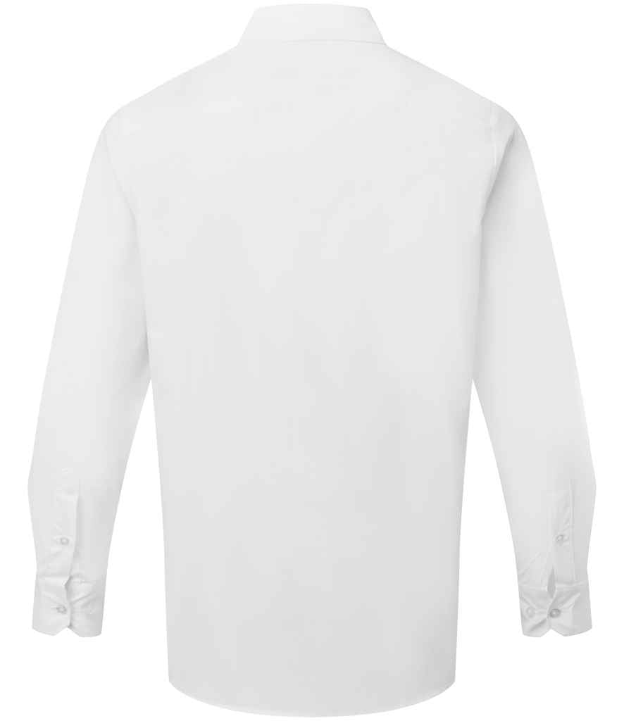 Premier Recyclight® Long Sleeve Poplin Shirt - BACK