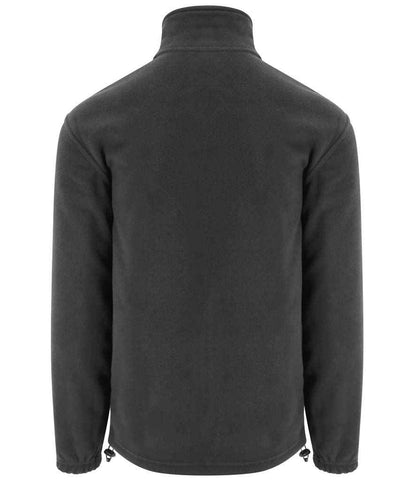 Pro RTX Pro Fleece Jacket - Charcoal - back