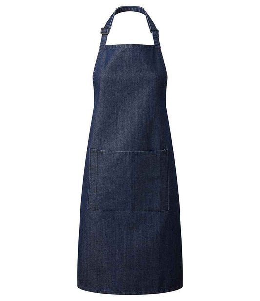 Premier 'Colours' Bib Apron with Pocket - FRONT