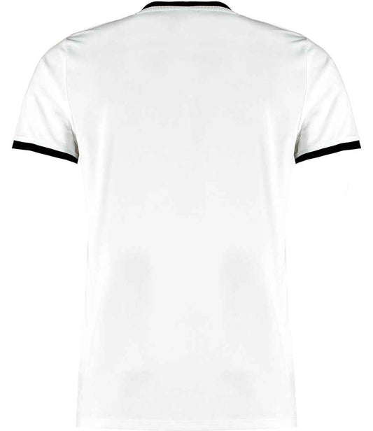 Kustom Kit Fashion Fit Ringer T-Shirt - FRONT