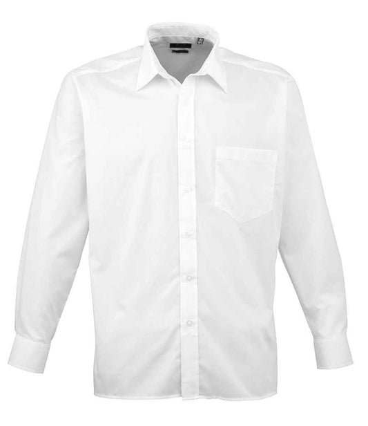 Premier Long Sleeve Poplin Shirt - FRONT