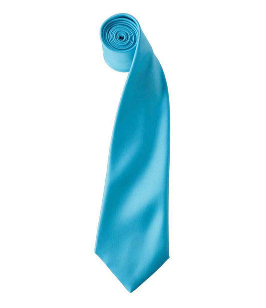 Premier 'Colours' Satin Tie - FRONT