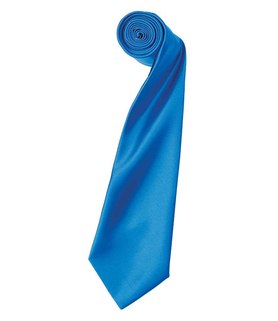 Premier 'Colours' Satin Tie - FRONT
