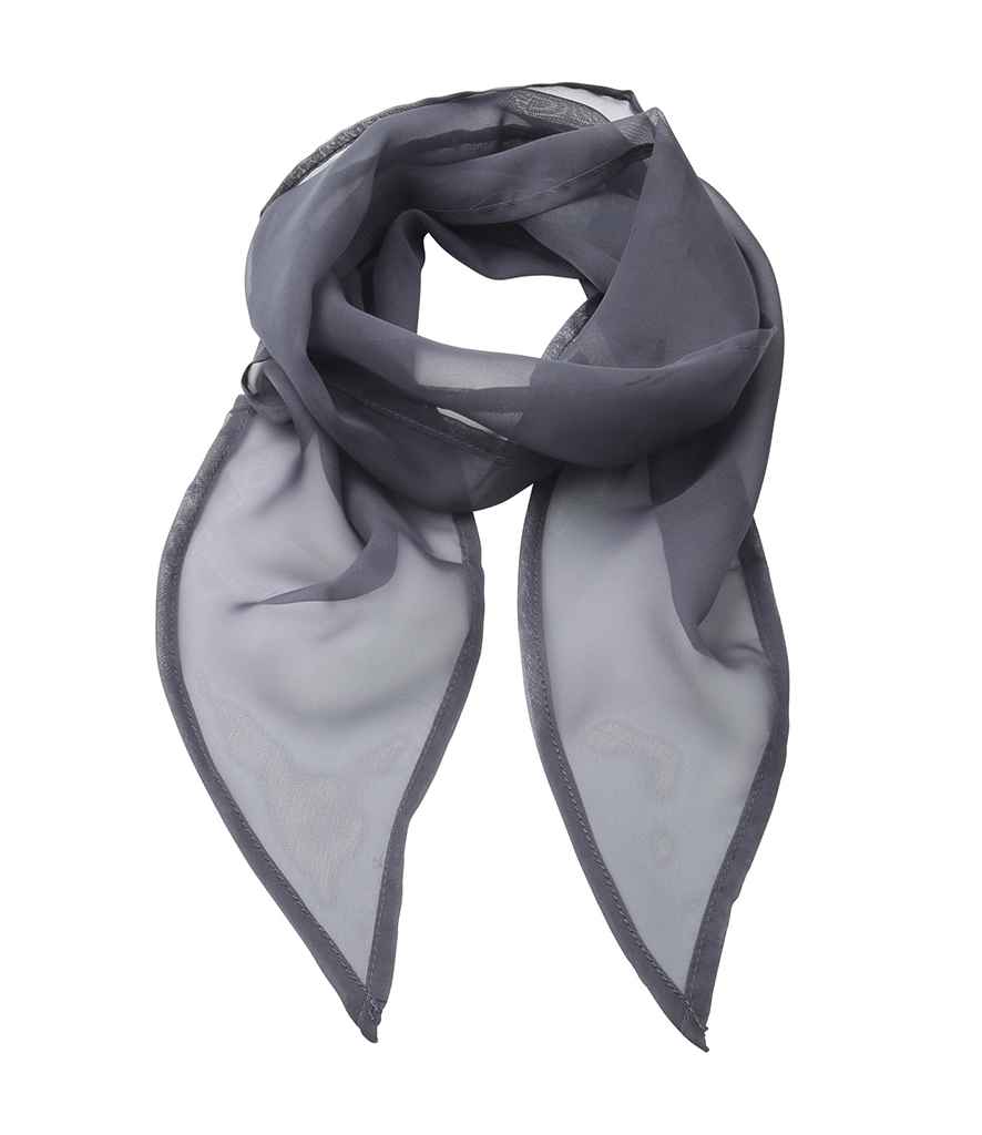 Premier 'Colours' Chiffon Scarf - FRONT