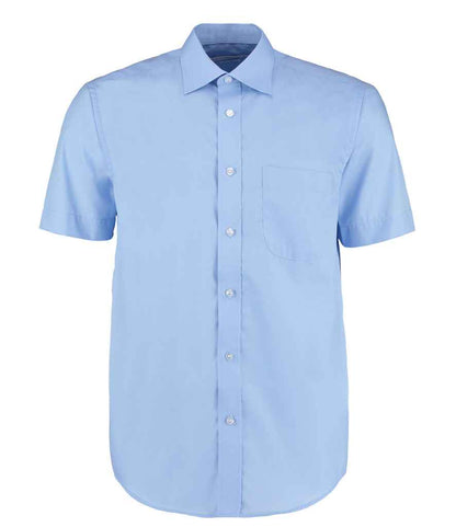 Kustom Kit Short Sleeve Classic Fit Business Shirt - FRONT