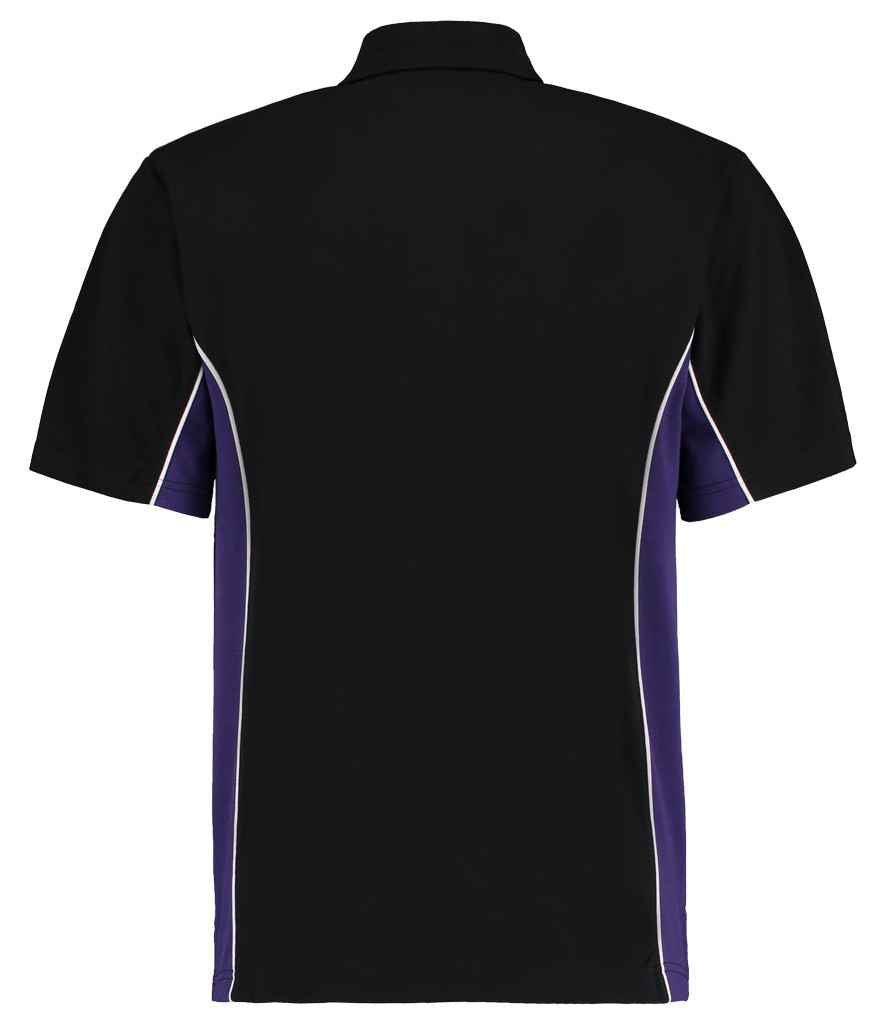 Kustom Kit Track Poly/Cotton Piqué Polo Shirt - BACK