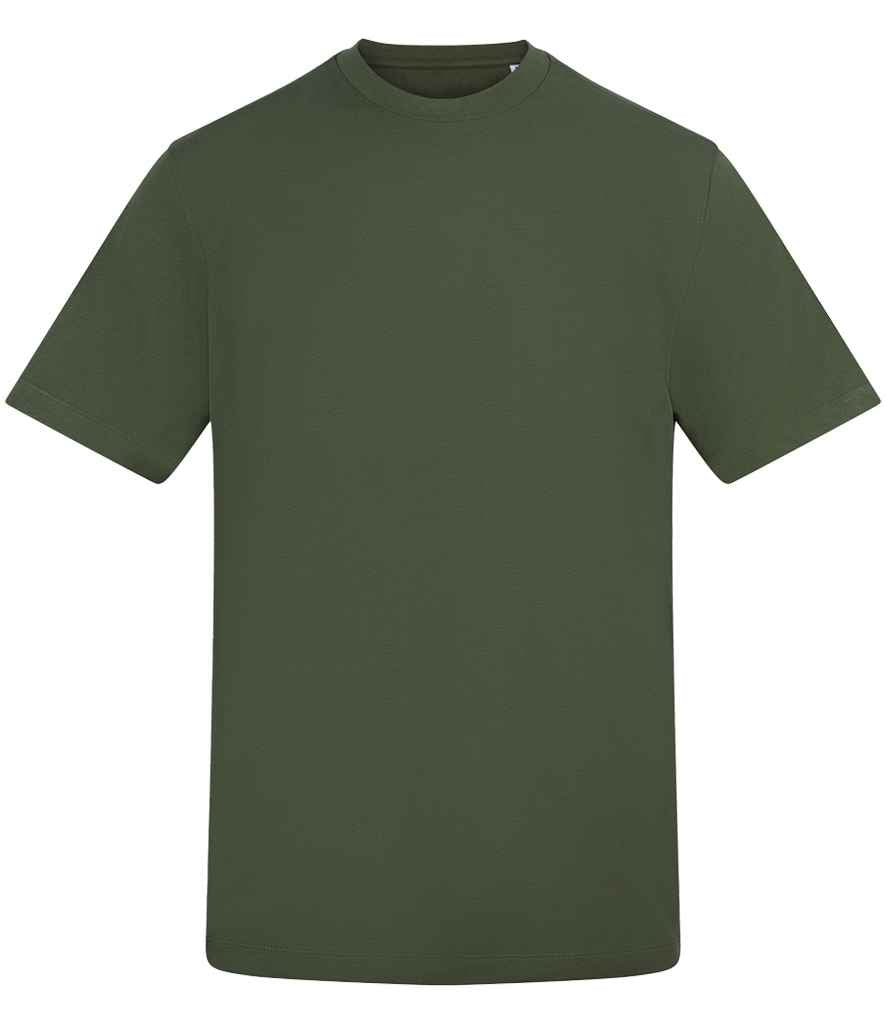 AWDis Unisex 180 T-Shirt - Earthy Green (AT002) - front
