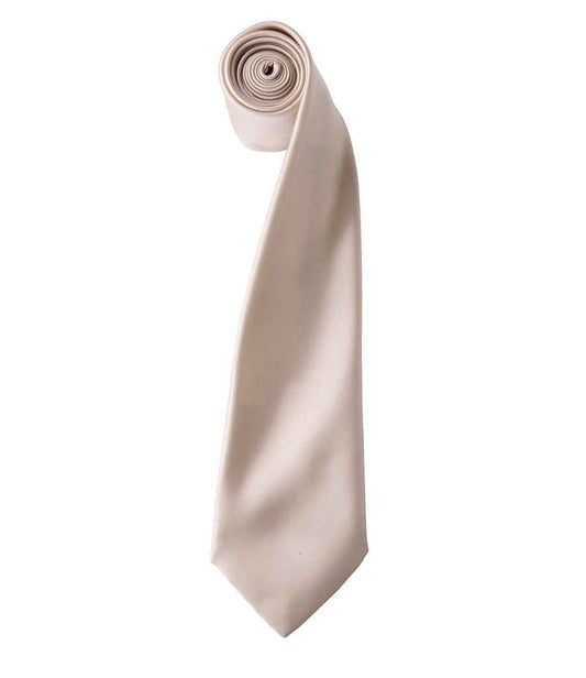 Premier 'Colours' Satin Tie - FRONT