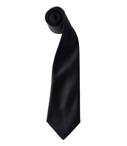 Premier 'Colours' Satin Tie - FRONT