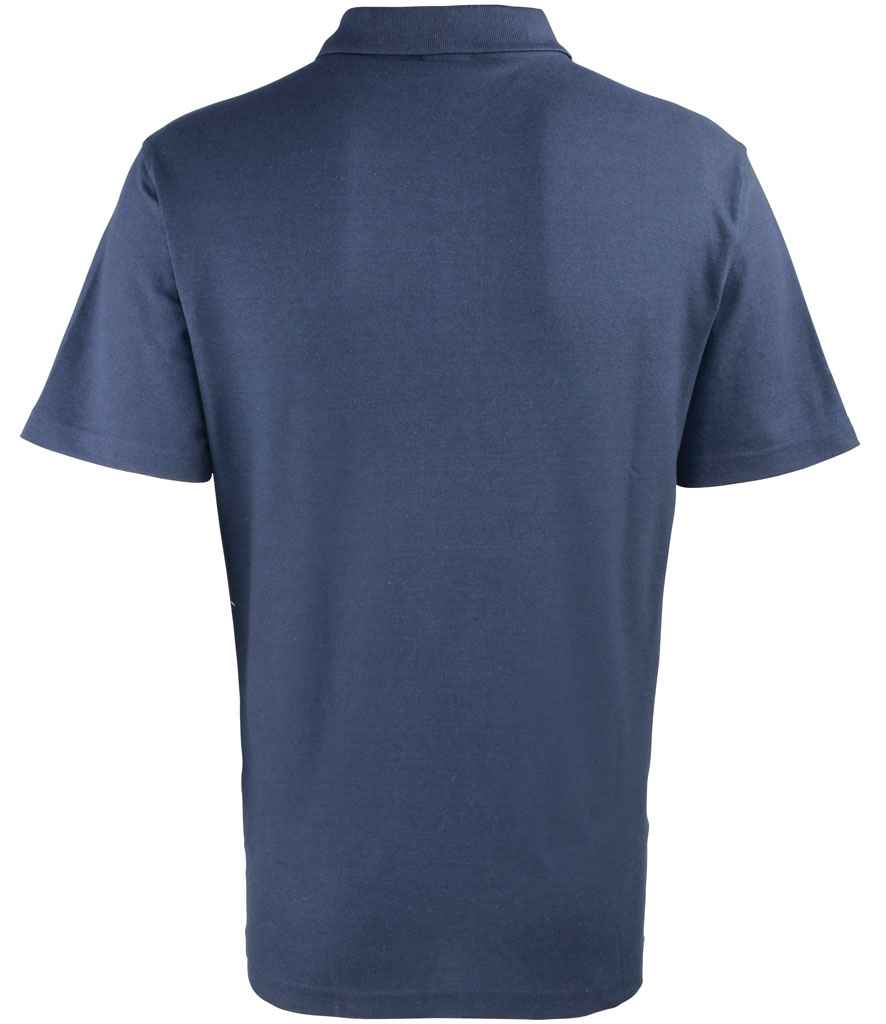 Premier Stud Piqué Polo Shirt - BACK