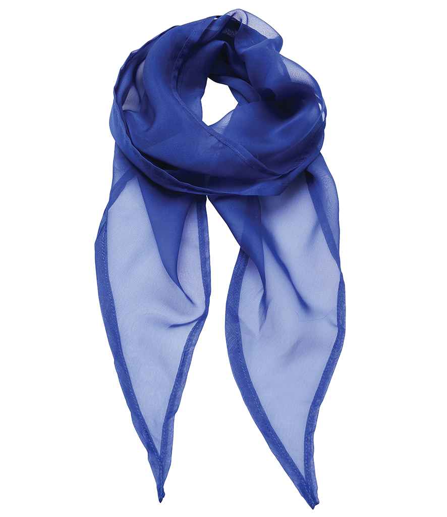 Premier 'Colours' Chiffon Scarf - FRONT