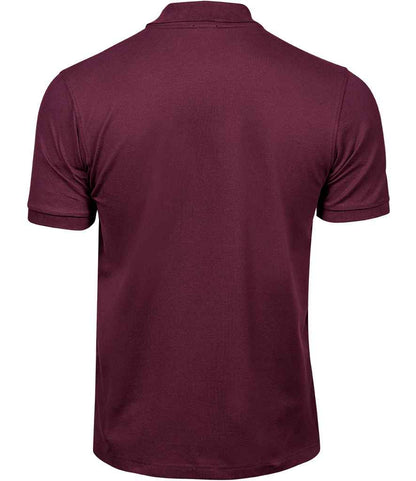 Tee Jays Luxury Stretch Piqué Polo Shirt - BACK