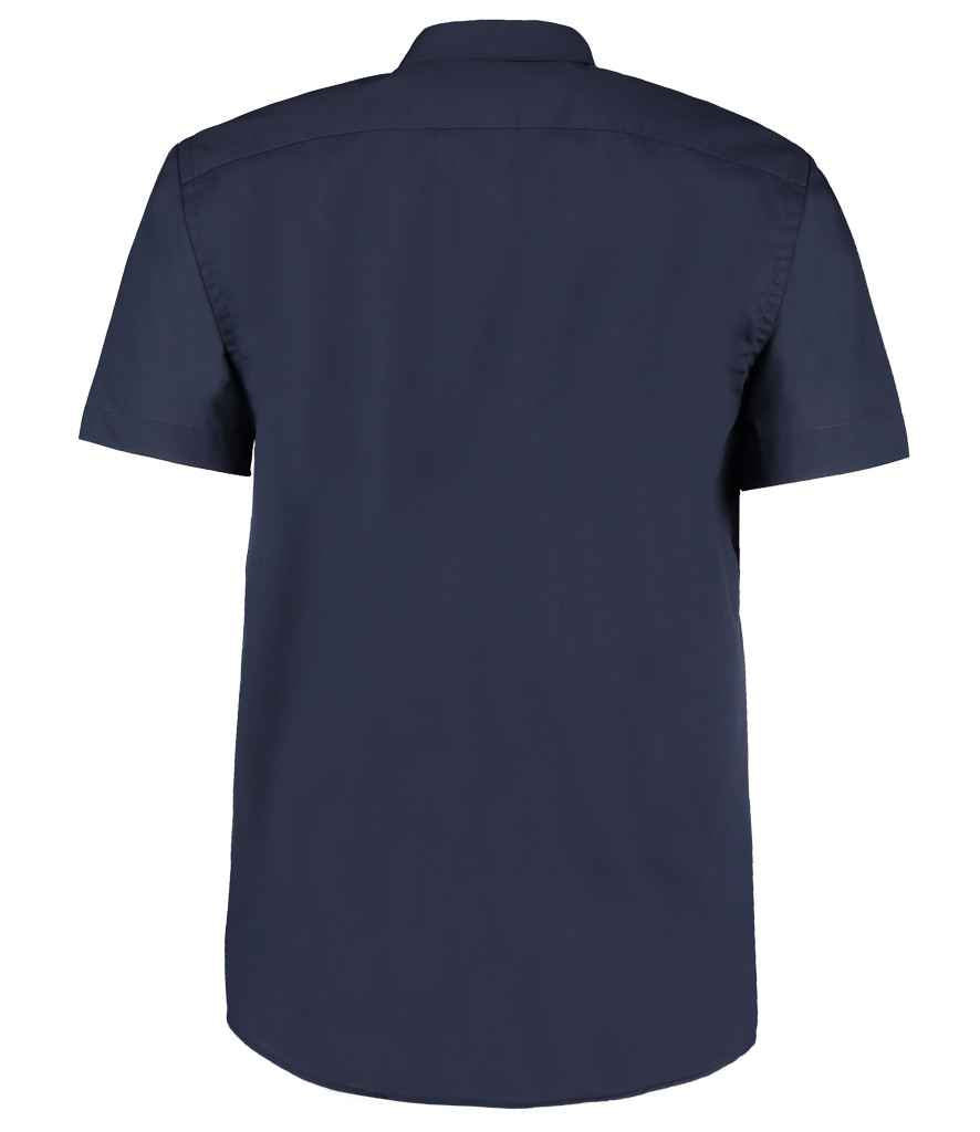 Kustom Kit Short Sleeve Classic Fit Business Shirt - BACK