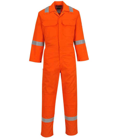 Portwest Bizweld™ Flame Resistant Iona Coverall - Orange (PW450) - FRONT