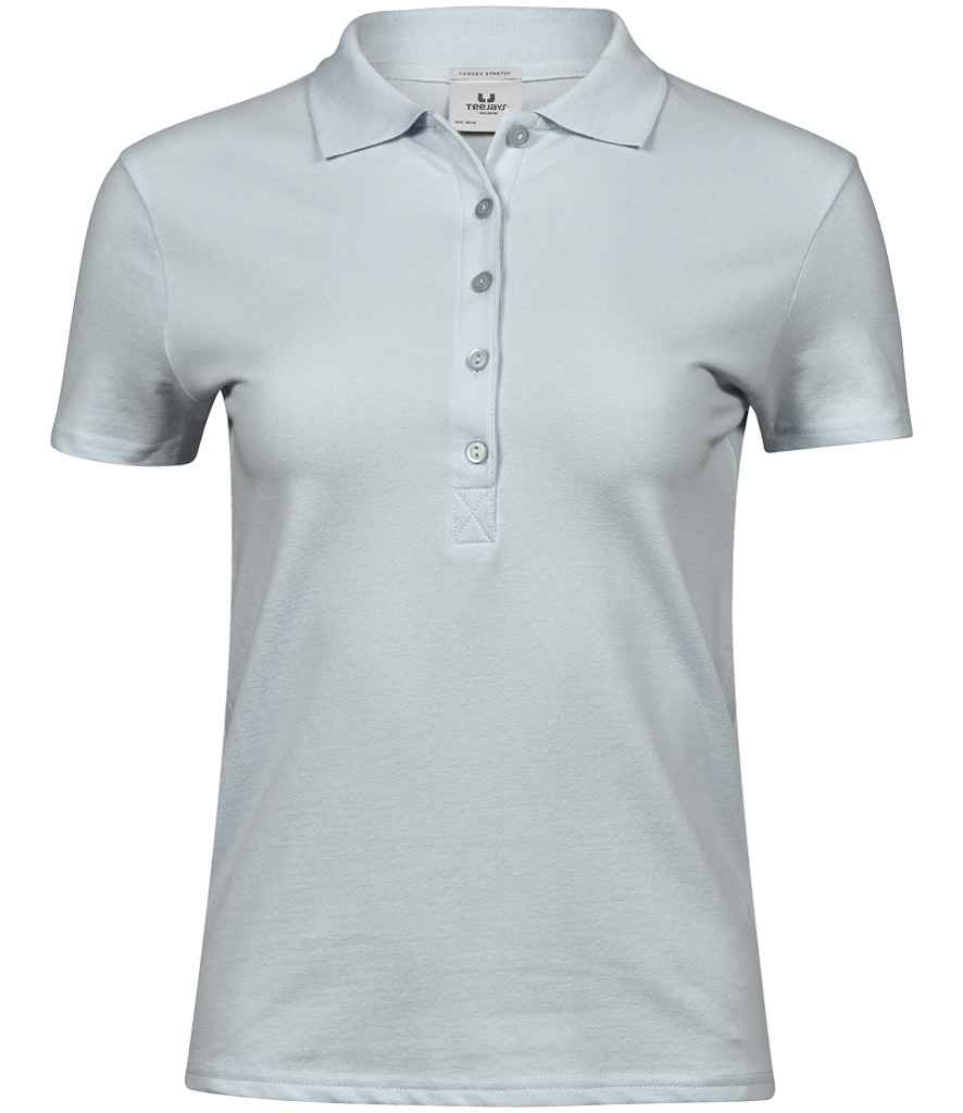 Tee Jays Ladies Luxury Stretch Polo Shirt - FRONT