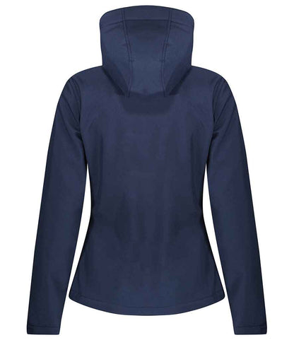 Regatta Ladies Venturer Three Layer Hooded Soft Shell Jacket - BACK