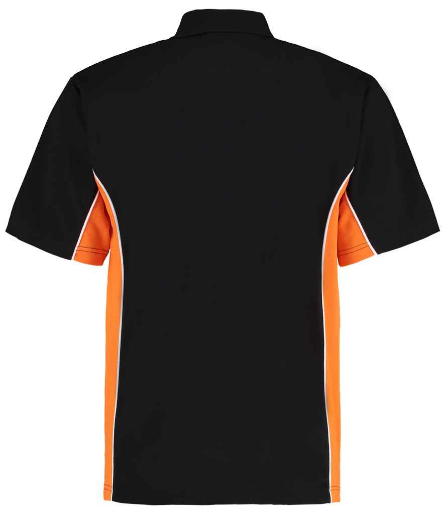 Kustom Kit Track Poly/Cotton Piqué Polo Shirt - BACK
