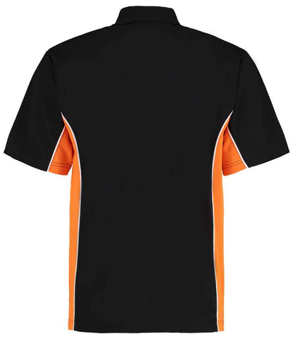 Kustom Kit Track Poly/Cotton Piqué Polo Shirt - BACK