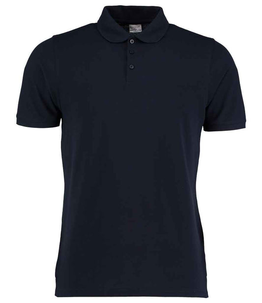 Kustom Kit Klassic Heavy Slim Fit Piqué Polo Shirt - FRONT