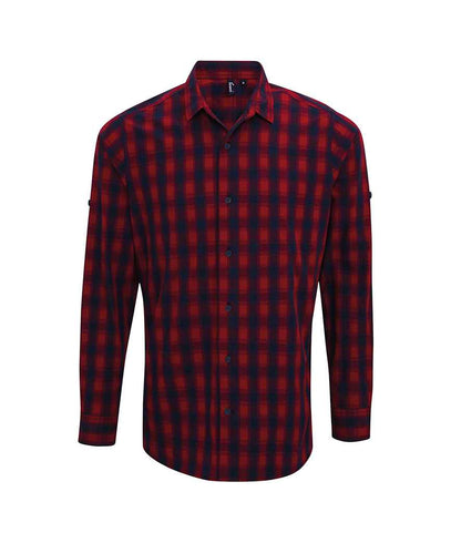 Premier Mulligan Check Long Sleeve Shirt - FRONT